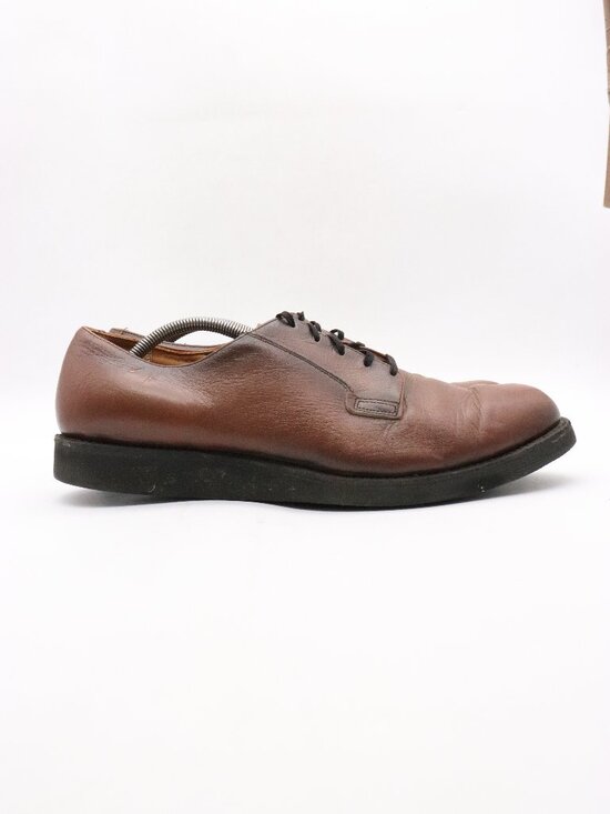 Red Wing Other - Red Wing USA Postman Brown Leather Work Shoes Men's Size 13 B Lace Up